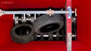 Waste Rubber Tires Treatment Line for TDF (Tire-derived Fuel)