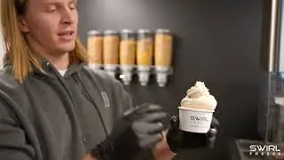 How To Make Your Own Ice Cream Cup At Swirl Freeze
