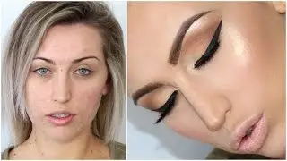 Dewy Luminous Makeup + Skin Prep for Oily/Acne Prone Skin ♡ Client Tutorial