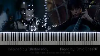 Wednesday - Second Emotional Piano piece inspired by the series
