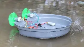How To Make a Boat With Remote Control