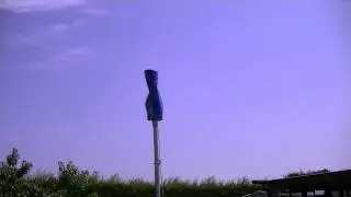 TURBINA EOLICA VERTICALE PROFILO SAVONIUS / VERTICAL WIND TURBINE PROFILE SAVONIUS