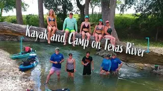 Overnight Kayak and Camp on Texas Hill Country River!