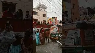 శోభాయాత్ర స్టార్ట్ అయింది రండి...!!😜😜 shobhayatra..!!