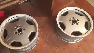 DIY AMG Wheel Prep for Painting