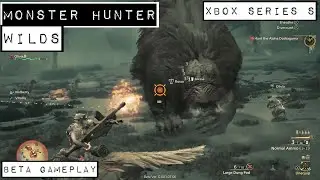 Monster Hunter Wilds - Xbox Series S - Beta test Gameplay