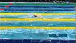 Kirsty Coventry get 4th Gold Medal and 3rd World Record
