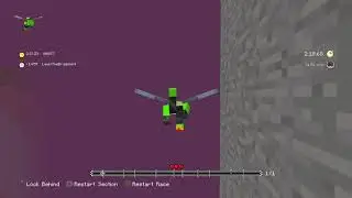 Minecraft Console: Glide Out Of Bounds Mobs
