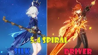 C3 R1 Mavuika & C1 Furina | 5.4 Spiral Abyss 12 9 Stars | SixFace Gamer | Genshin Impact |