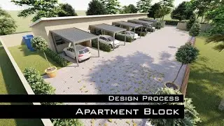 Apartment Block Design | Small Scale | Design Process