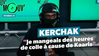 Kerchak - "Je mangeais des heures de colle à cause de Kaaris"