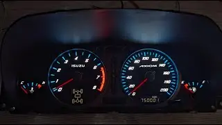 Isuzu Axiom пересвет щитка приборов