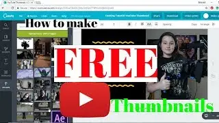 How to make YouTube Thumbnails FOR FREE!