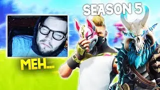 STREAMERS REACT TO SEASON 5 - Fortnite Battle Royale WTF & Funny Moments