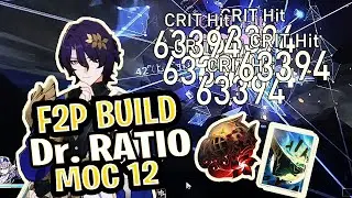 Dr. Ratio x Aventurine Hypercarry vs Cocolia MoC 12 (Honkai: Star Rail)