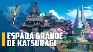 A grande lâmina de Tatara, como obter a "Espada Grande de Katsuragi"