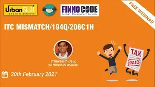 Live Webinar on ITC MISMATCH/194Q/206C1H