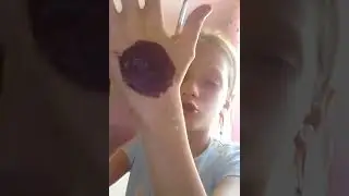 Мейкп на хелуин виде раны