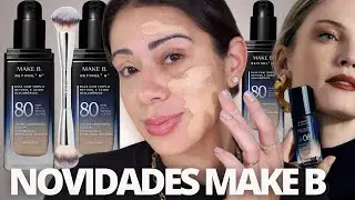 New in O BOTICÁRIO | Updated MAKE B RETINOL FOUNDATION and DOUBLE BRUSH