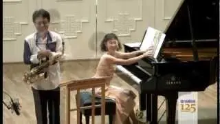 Nobuya Sugawa (saxophone) Minako Sugawa (piano)