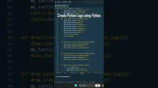 Python logo in Python: 