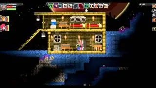 Забавный Starbound(3)***** Пацаны-кидаки