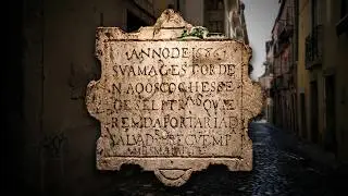 Oldest Road Sign in the World  (1686)