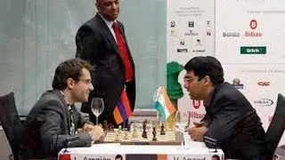 Bilbao Masters and Euro Club Cup 2014 Anand, Viswanathan Aronian Levon Raund 3