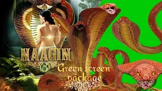 nagin 3 vishakha red snke animation grand pack on green screen,, nagin 7 , new nagin snake animation