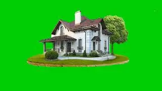 beautiful House green screen free use to all