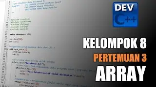 kelompok 8 - Pertemuan 3 Array