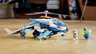 Обзор Лего Ниндзяго 70673 Шурилёт Lego Ninjago 70673 Shuricopter Speed Build