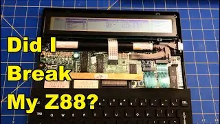 Cambridge Z88: Disastrous LCD Fix, or Was It?