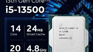 Unboxing Intel Core i5-13500 Desktop CPU #13500 #intel