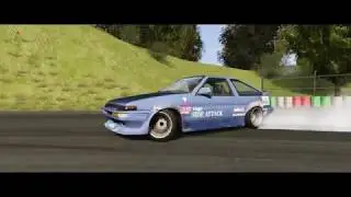Who said you can't drift with controller in Assetto Corsa?