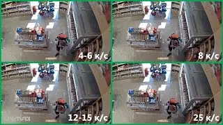 Сколько к/с для видеонаблюдения в торговом зале?