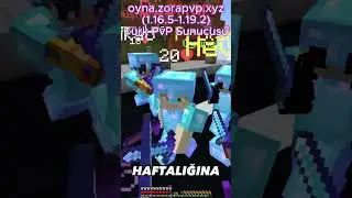 PvP Sunucusunda beni kesen oyuncuya ödül verdim ! 😎 