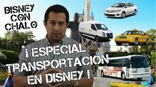 Especial Transporte en Disney - Disney con Chalo