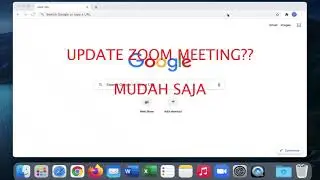 An easy way to update zoom meeting client, update aplikasi zoom meeting, Update zoom meeting mudah