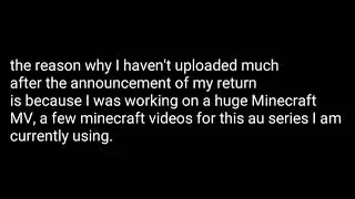 mini announcement (sorry for the delay)
