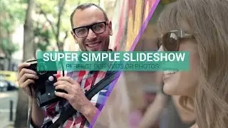 Super Simple Slideshow 4K and HD After Effects Template