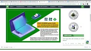 CvSU Bacoor Campus Library Website Tutorial