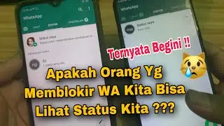 Apakah Orang Yang Memblokir WA Kita Bisa Melihat Status Kita? Tonton Ini