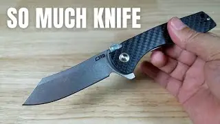 FULL REVIEW BEST BUDGET EDC KNIFE CJRB KICKER REVIEW