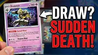 Wait it's Possible to Tie A Game of Pokémon Cards?