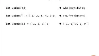 4  Defining Arrays
