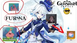 BISAKAH KITA MENDAPATKAN FURINA DENGAN GACHA 100x ?? | GENSHIN IMPACT INDONESIA