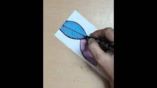 easy book mark painting /creative art/ satisfying