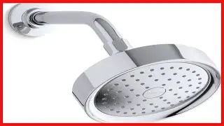KOHLER 965-AK-CP Purist Fixed Showerhead with Katalyst air Induction Technology, One Size, Polished