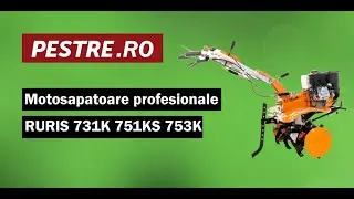 Motosapatoare profesionale RURIS 731K 751KS 753K
